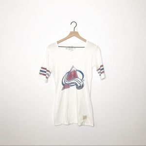 Retro Brand | Avalanche White Graphic Short Sleeve